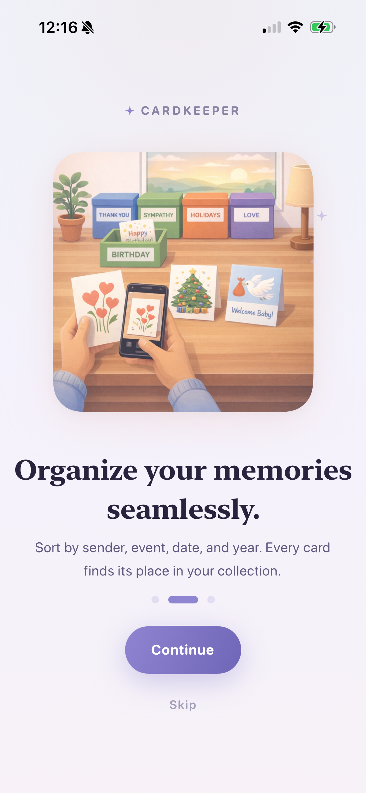 Keepi - Snap your card