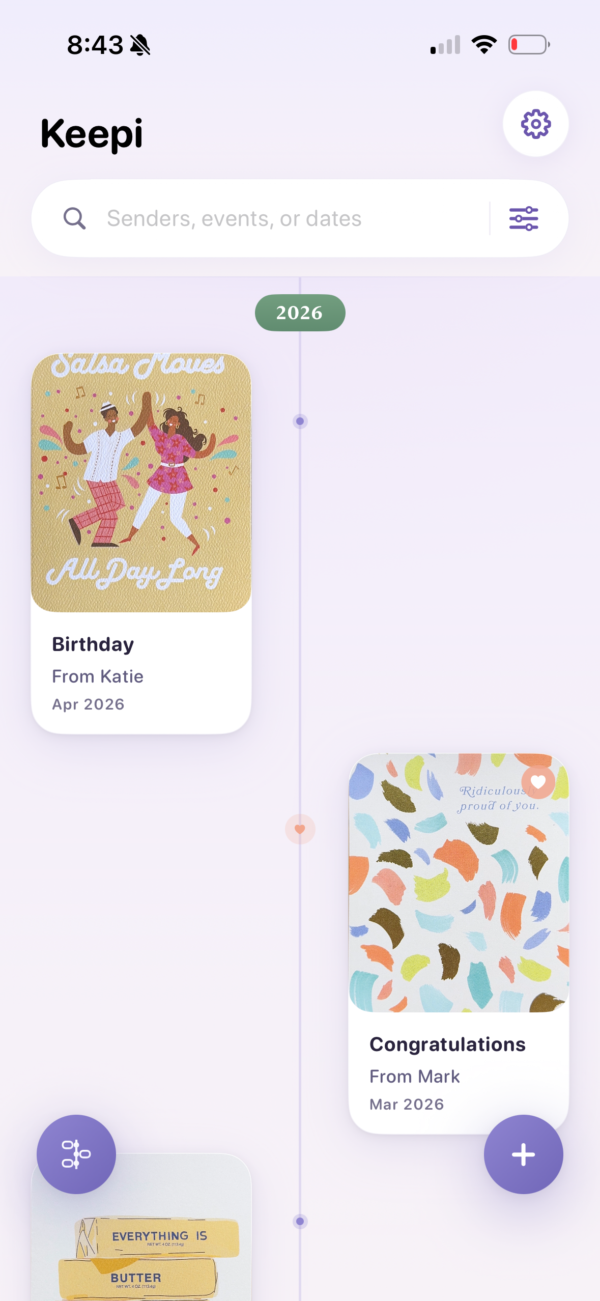 Keepi Card - Card collection